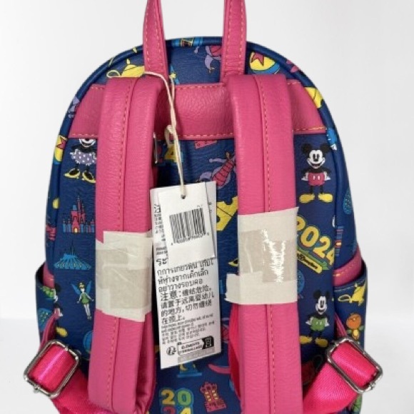Disney Loungefly Blue Backpack 2024 - Picture 2 of 3